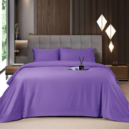 Bamboo Sheets Set 6 Pc,Cooling Breathable & Hotel Luxury Super Silky Soft, 16'' Deep Pocket.