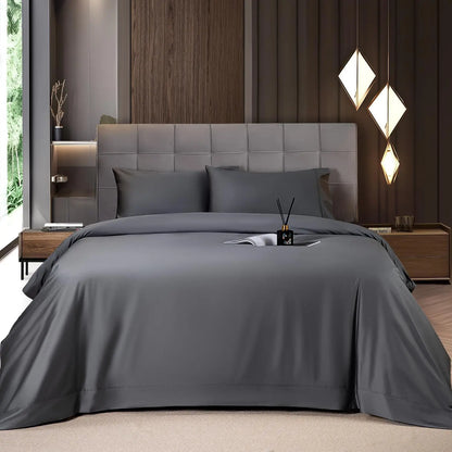 Bamboo Sheets Set 6 Pc,Cooling Breathable & Hotel Luxury Super Silky Soft, 16'' Deep Pocket.